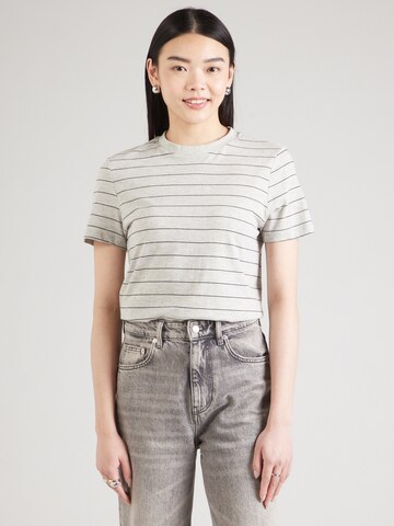 T-shirt 'JESSY' SELECTED FEMME en gris : devant