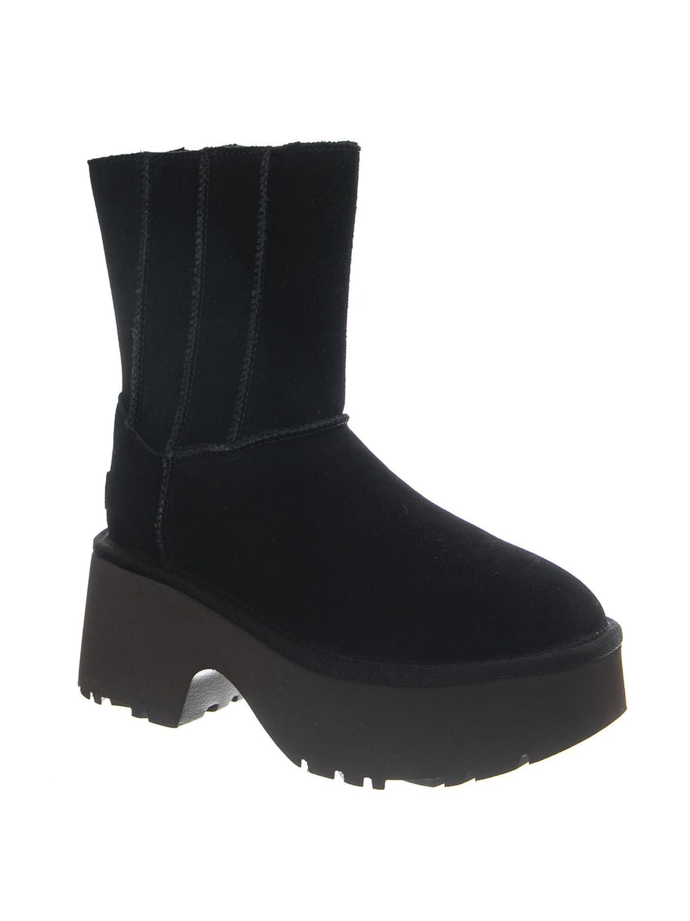 Bottes 'W Classic Twin Seam New Heights Brown -- Women's Brown Boots Women's' UGG en marron