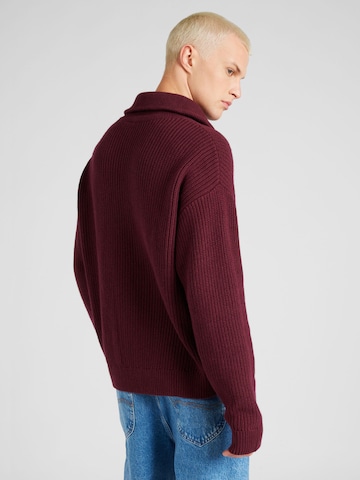 WEEKDAY Pullover 'Harry' in Rot