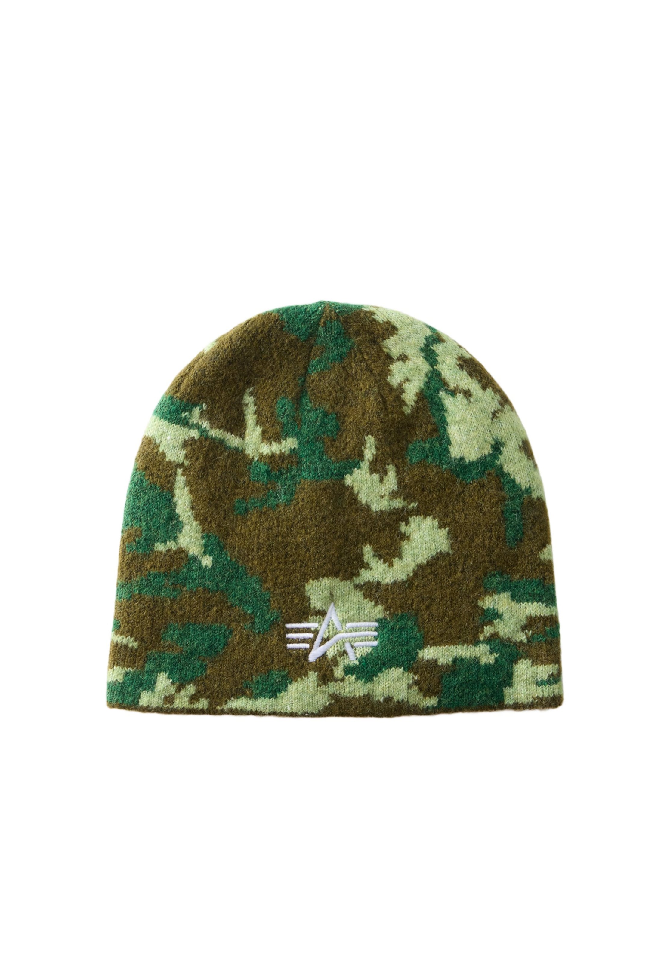 ALPHA INDUSTRIES Mütze 'Cone' in Grün: Vorderseite