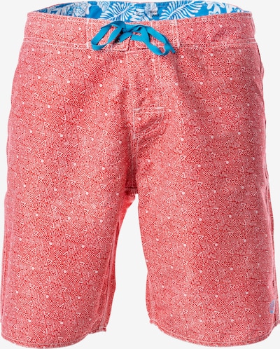 Panareha Badeshorts in blau / pink, Produktansicht