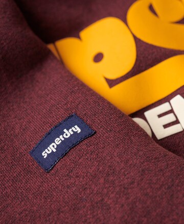 Superdry Sweatshirt in Rot