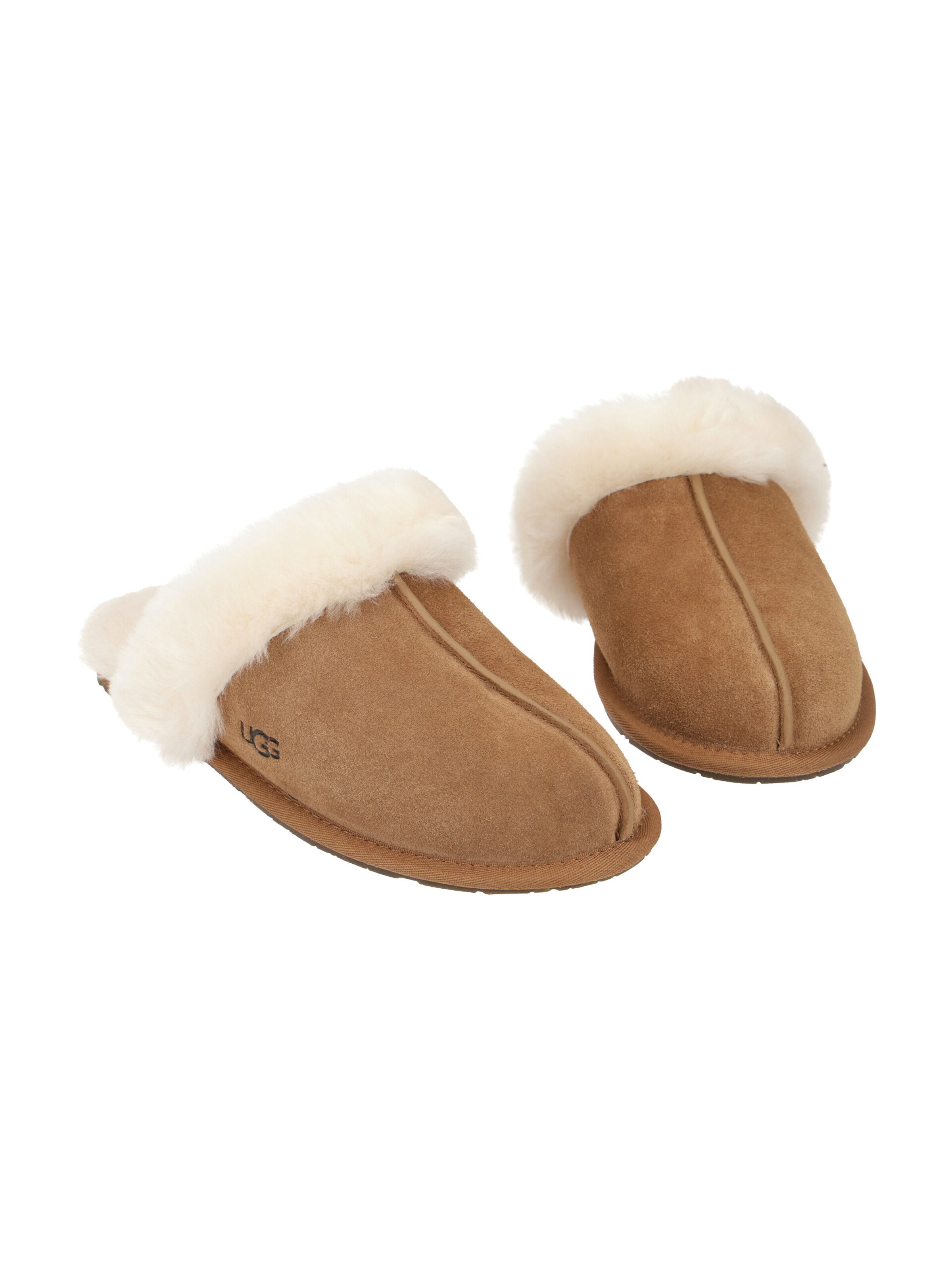 UGG Pantolette 'UGG Scuffette Hausschuhe braun 1106872' in Braun