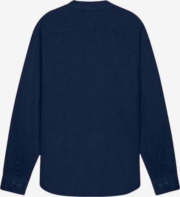 LTB Jeans - Camiseta 'LTB Jeans Herrenhemd mit Struktur' en azul: frente