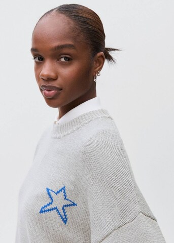 MANGO TEEN Pullover 'Tstar' in Grau
