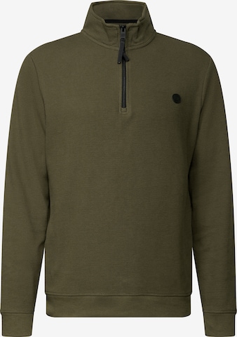 Street One MEN Sweater in Green: front