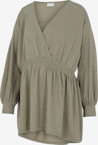 MAMALICIOUS Shirt 'Arianne' in Grey: front