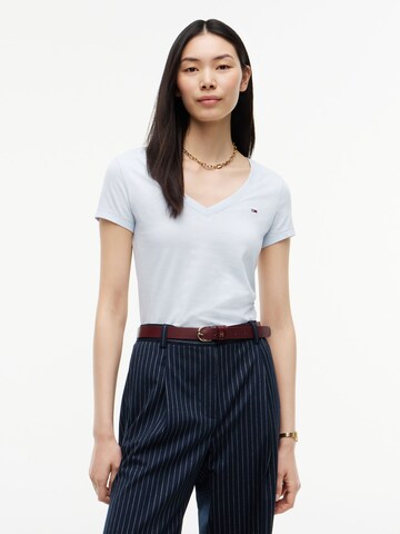 Tommy Jeans Särk, värv sinine: eest vaates