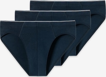 SCHIESSER Slip '95/5 Organic Cotton' in Blauw: voorkant