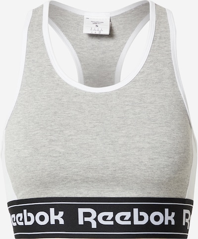 REEBOK Biustonosz sportowy 'TE Linear' w kolorze szary / czarnym, Podgląd produktu