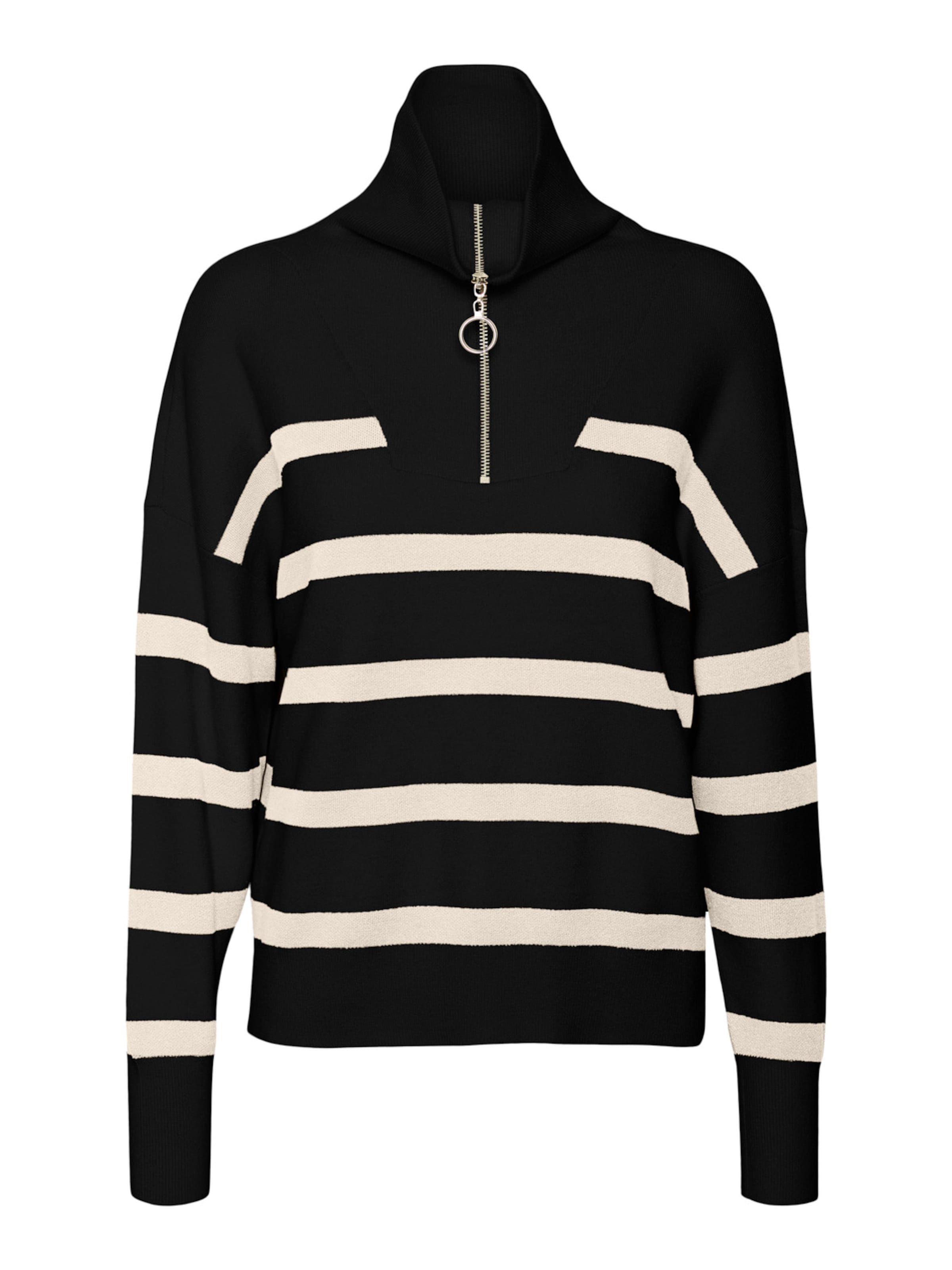 VERO MODA Sweater 'Saba' in Black: front