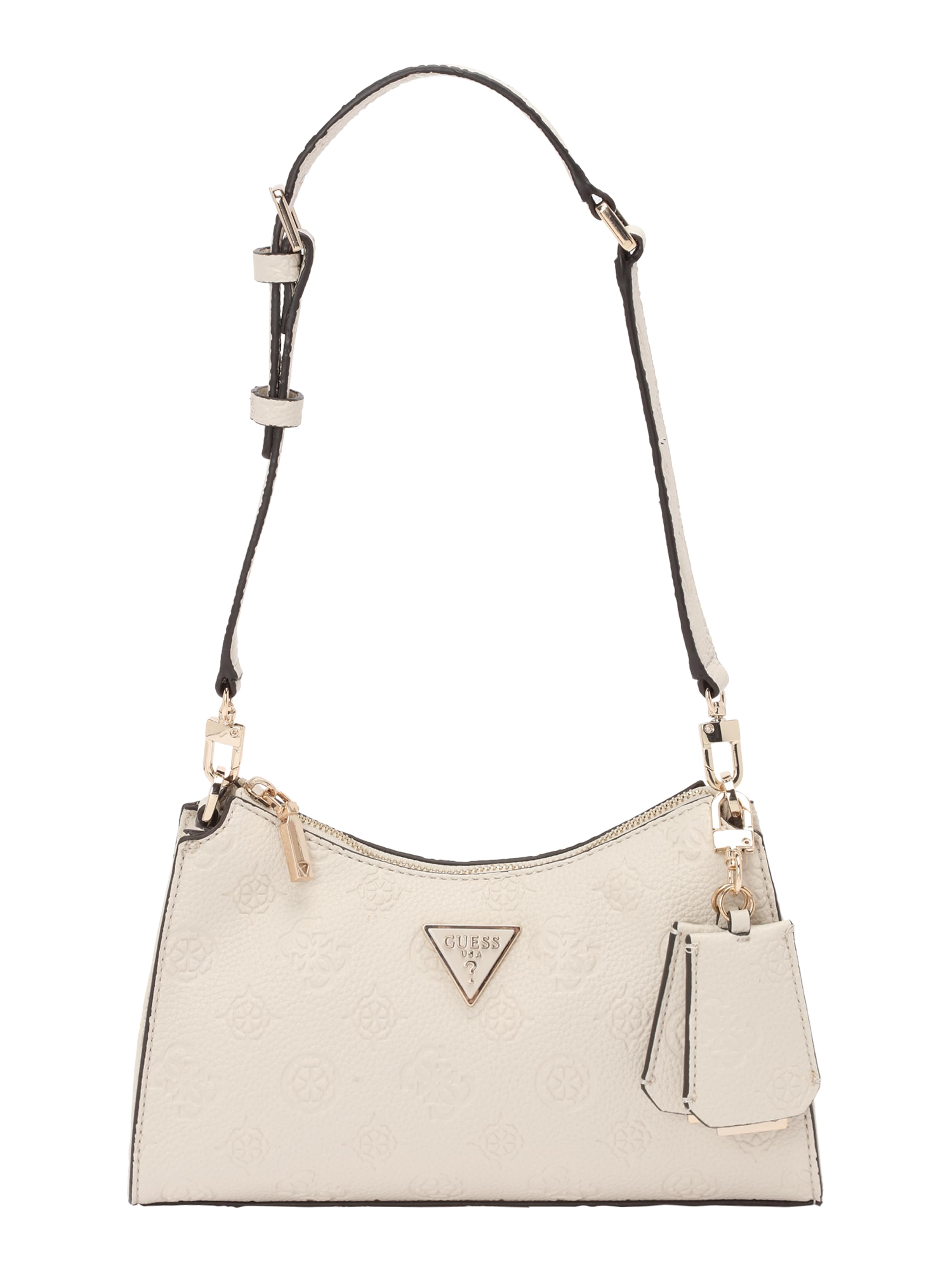 GUESS Наплечная сумка 'Cresidia' в Бежевый: спереди