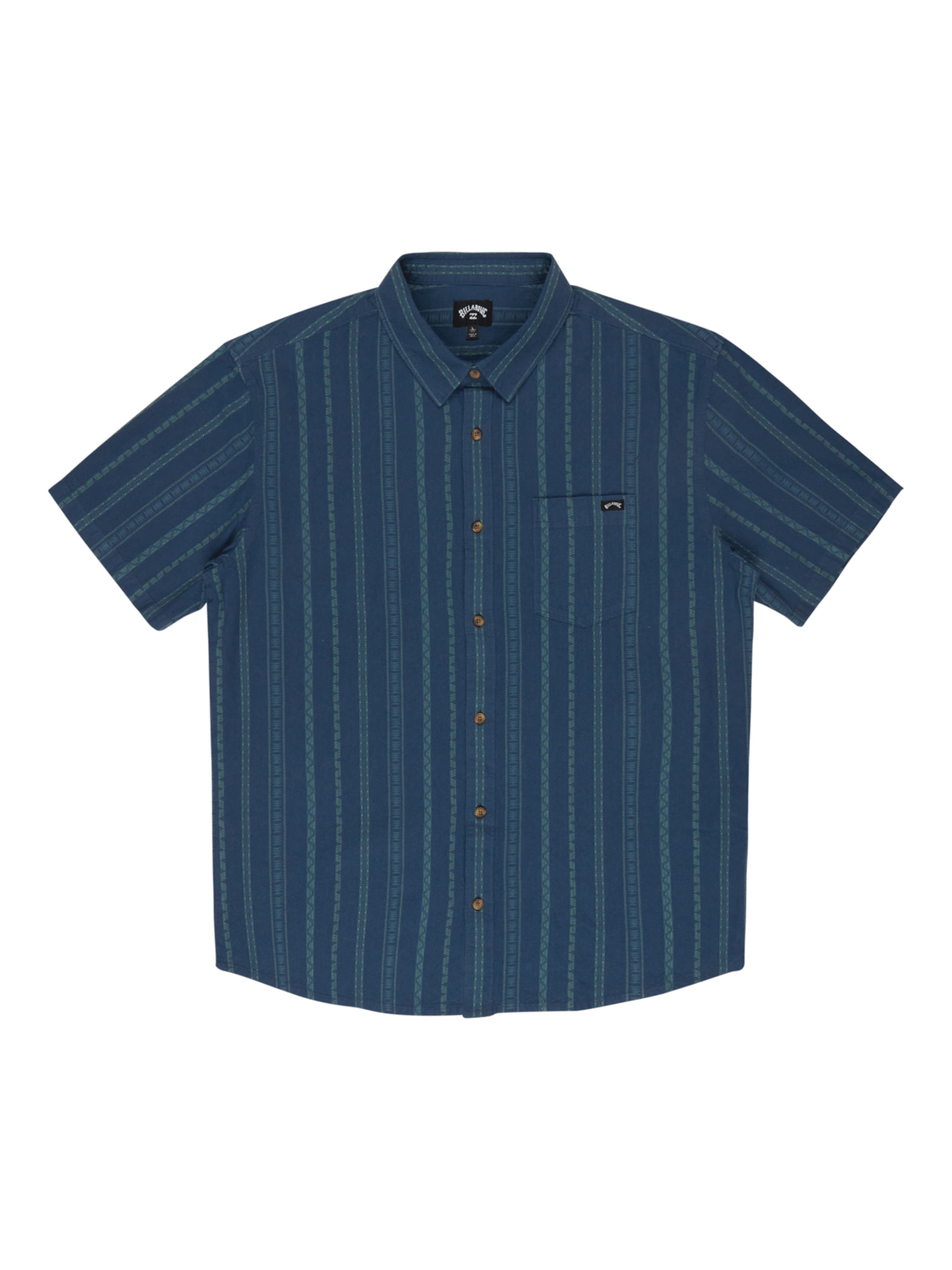 BILLABONG Regular Fit Hemd 'Sundays' in Blau: Vorderseite