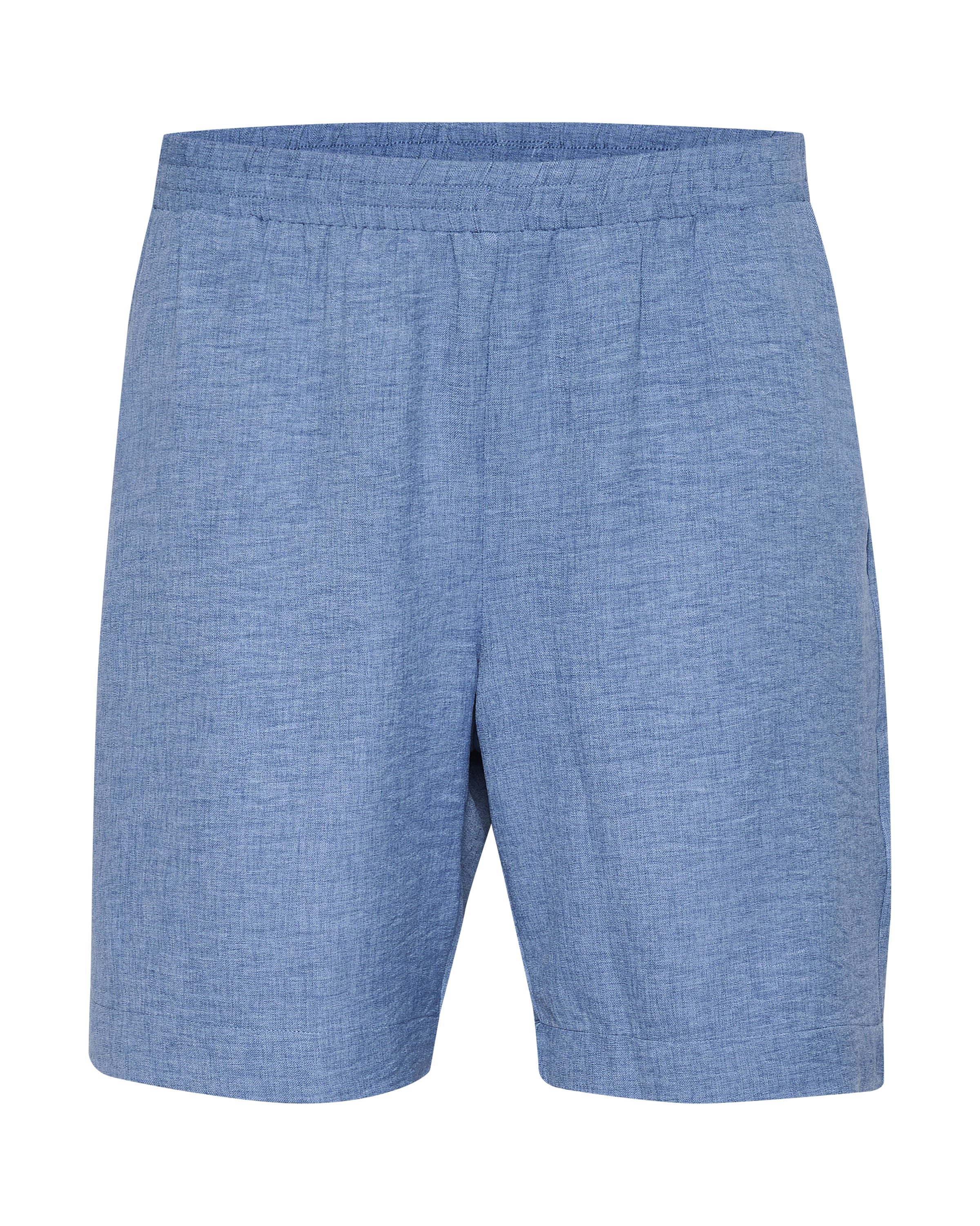 KAFFE CURVE - Loosefit Calças em azul: frente