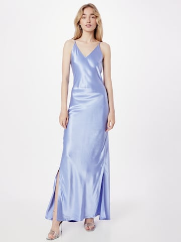 Essentiel Antwerp Evening Dress 'Divergent' in Blue: front