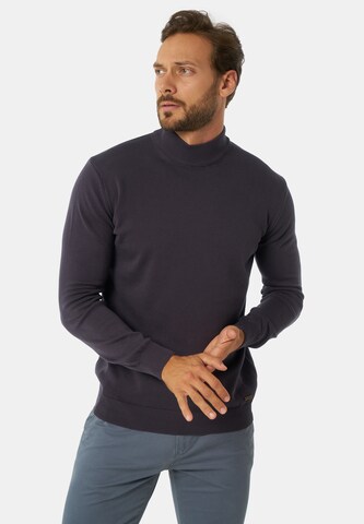 Jimmy Sanders Pullover 'Braum' in Blau: predná strana