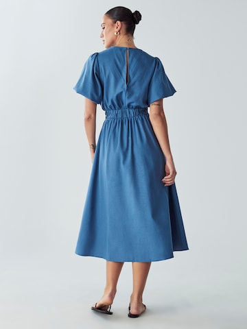 Willa Kleid 'Pen' in Blau