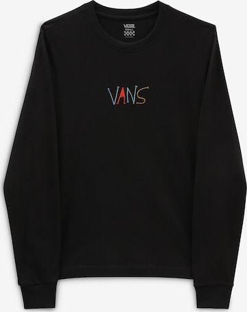 VANS Shirt 'WM HANNA SCOTT LS BF' in Zwart: voorkant