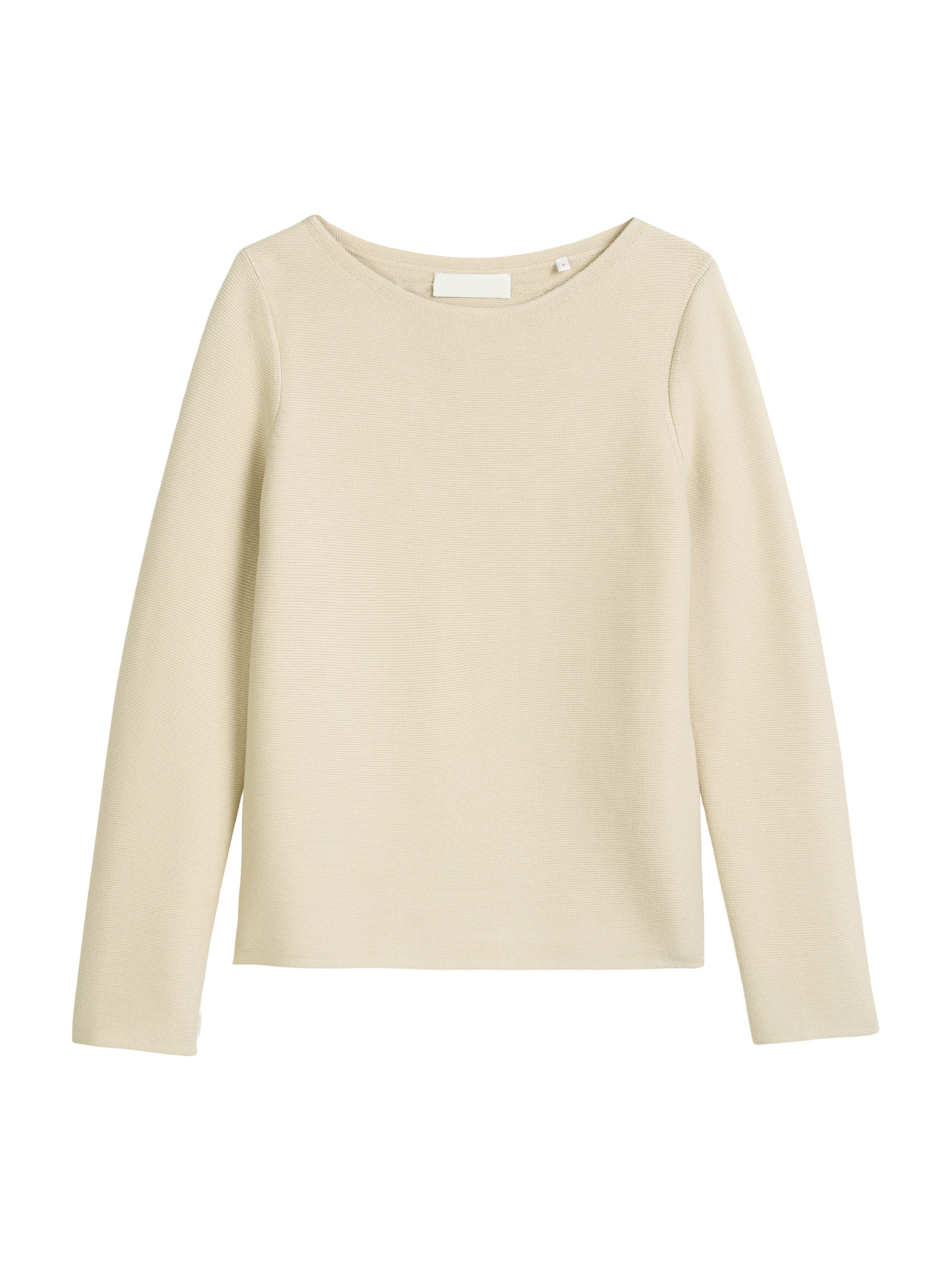 Pull-over Marc O'Polo en beige : devant