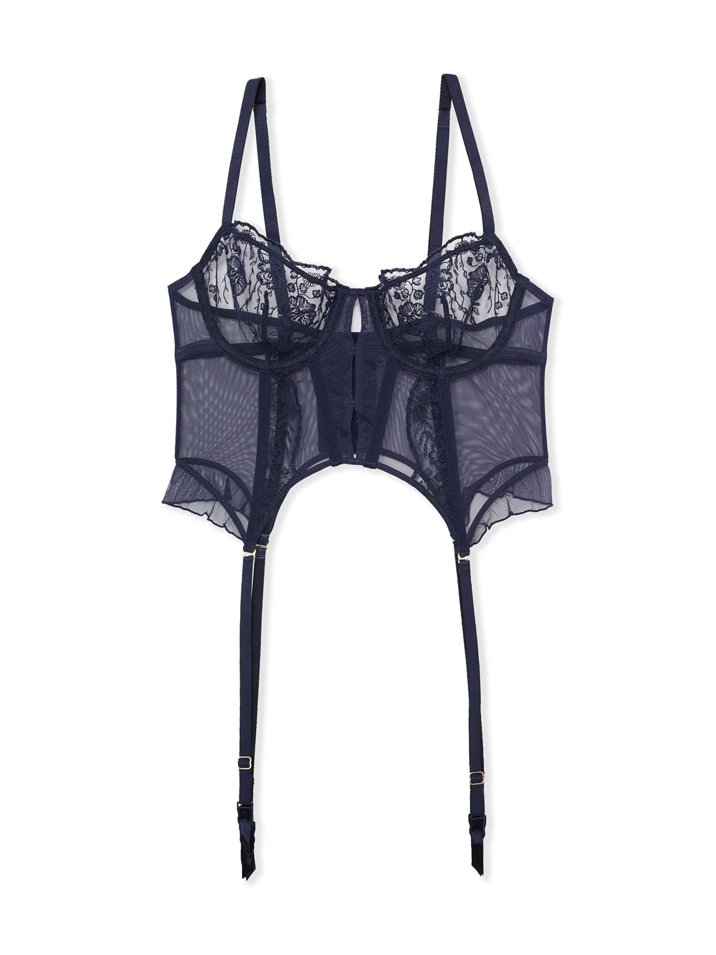 Reggiseno 'Poesie' di ETAM in blu: frontale