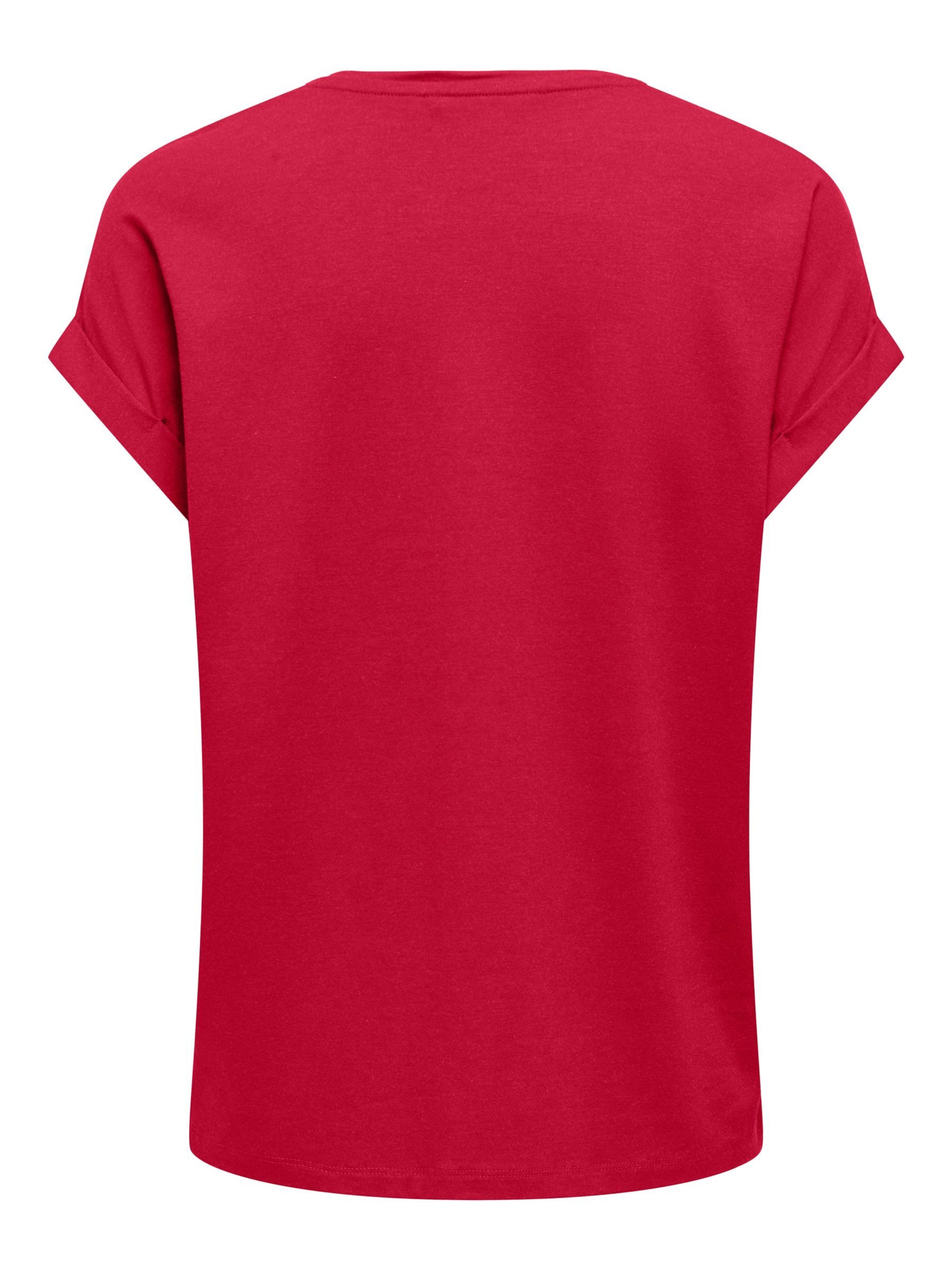 raudona ONLY Marškinėliai 'ONLMoster'