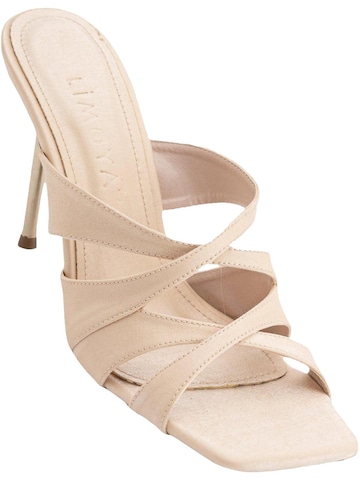 Limoya Muiltjes 'Roshin' in Beige: voorkant