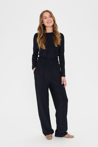 Loosefit Pantalon SAINT TROPEZ en bleu : devant