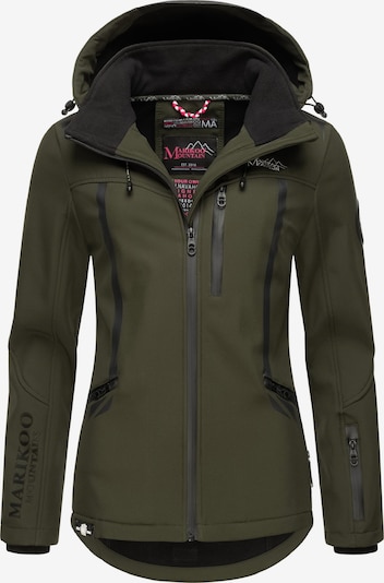 MARIKOO Winter jacket in Olive / Pink / Black, Item view