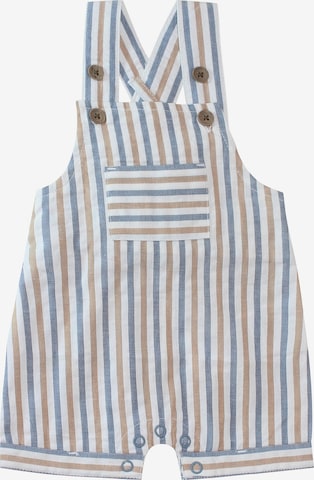 Kids Up Dungarees in Blue: front