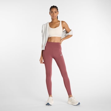 Bustino Reggiseno sportivo 'Harmon' di new balance in bianco
