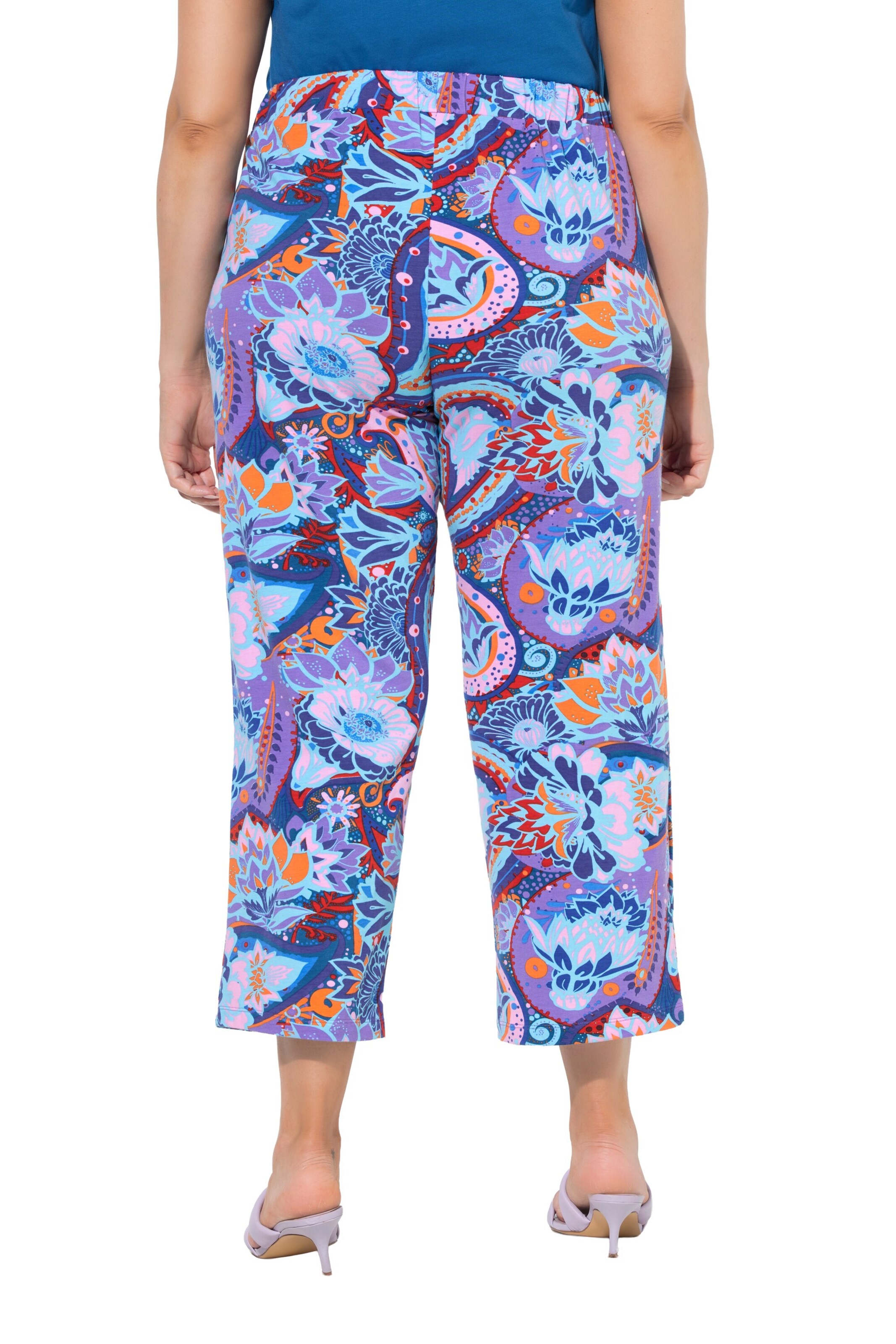 Ulla Popken Regular Broek in Lila