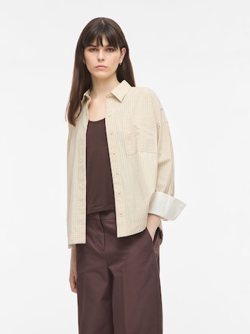 ROUGE EDIT - Blusa en blanco: frente