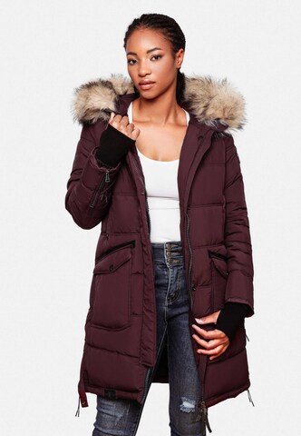 Manteau d’hiver 'Chaskaa' MARIKOO en rouge