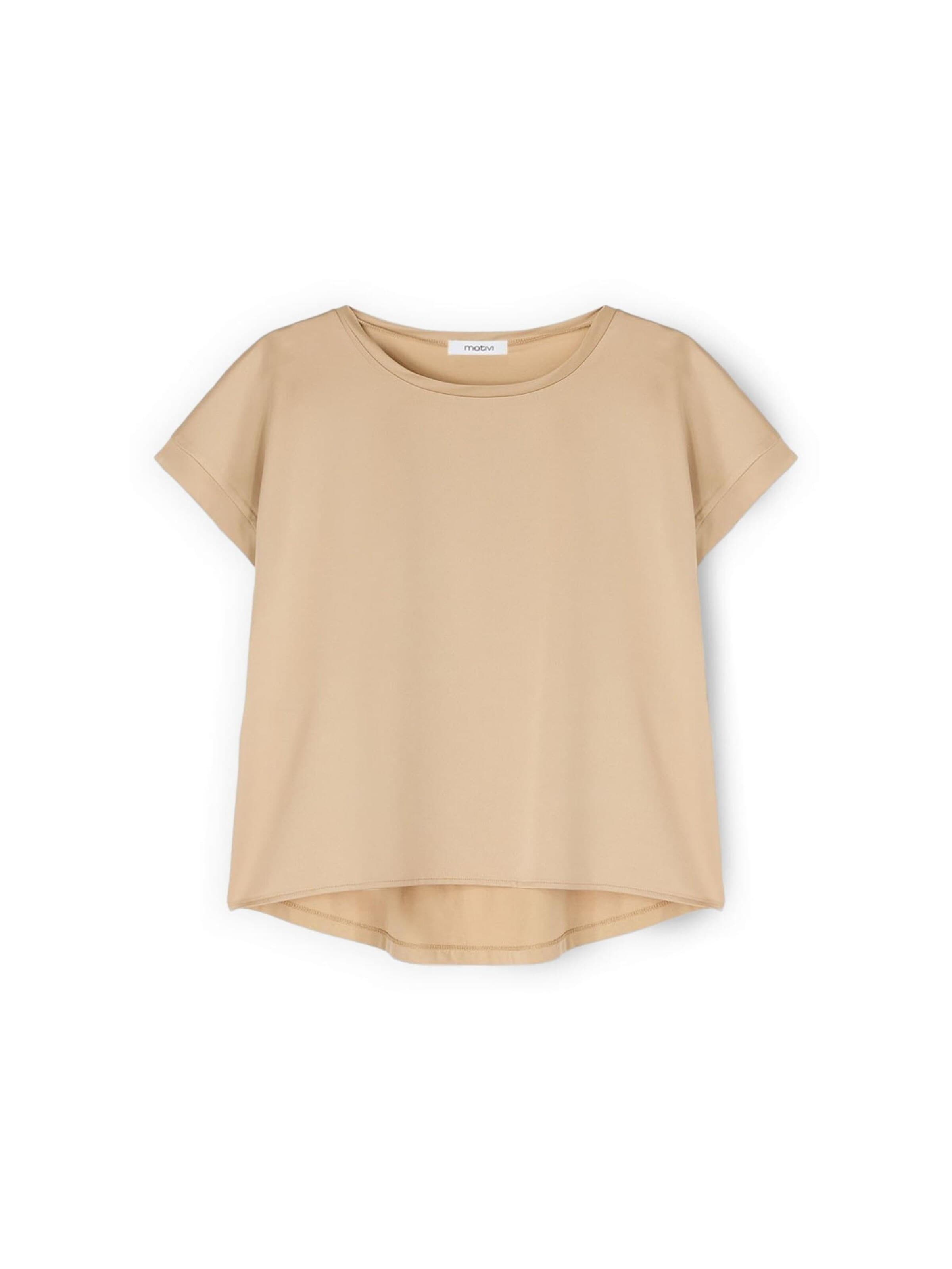 MOTIVI Shirt in Beige: front