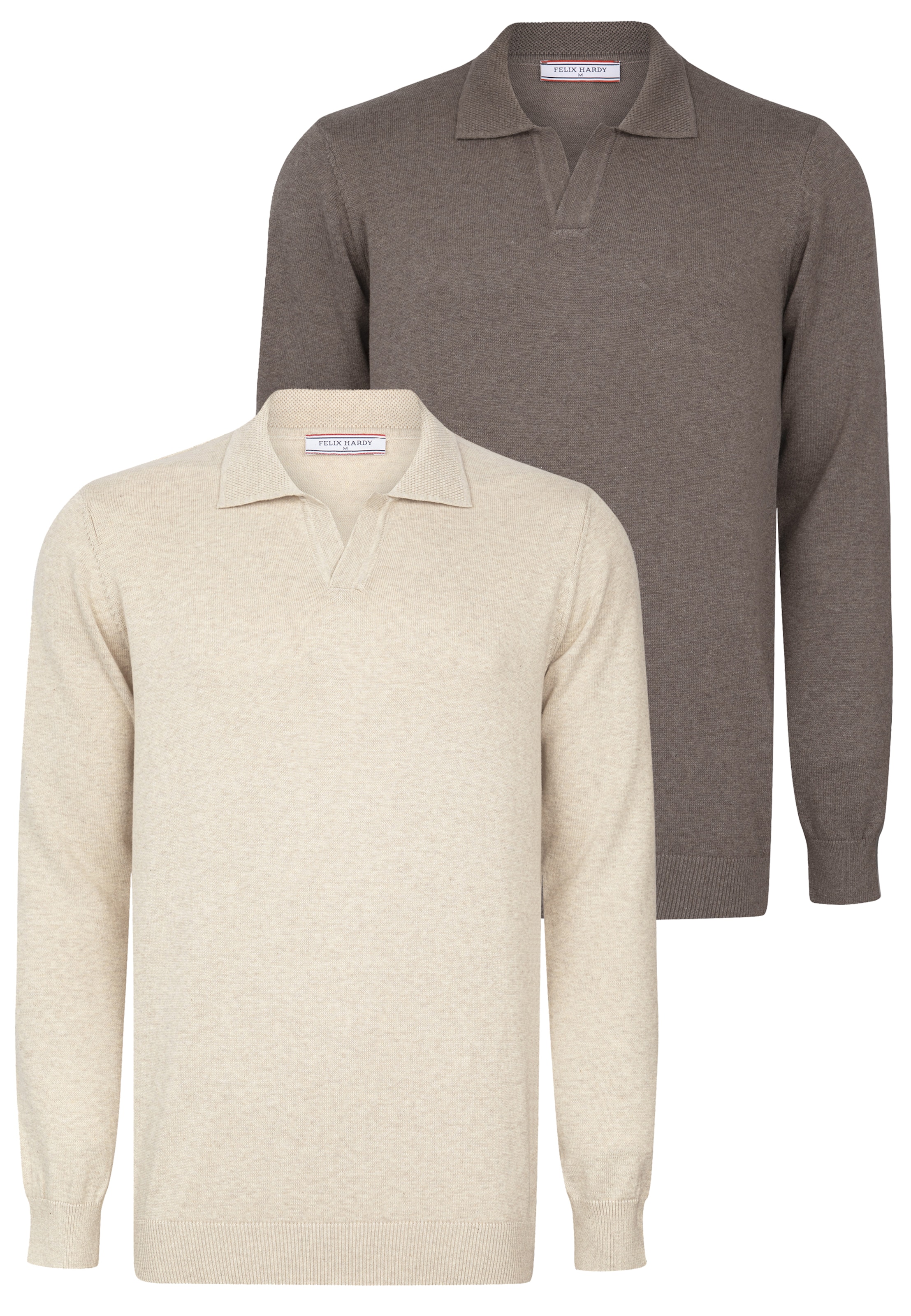 Felix Hardy Πουλόβερ σε μπεζ: μπροστά