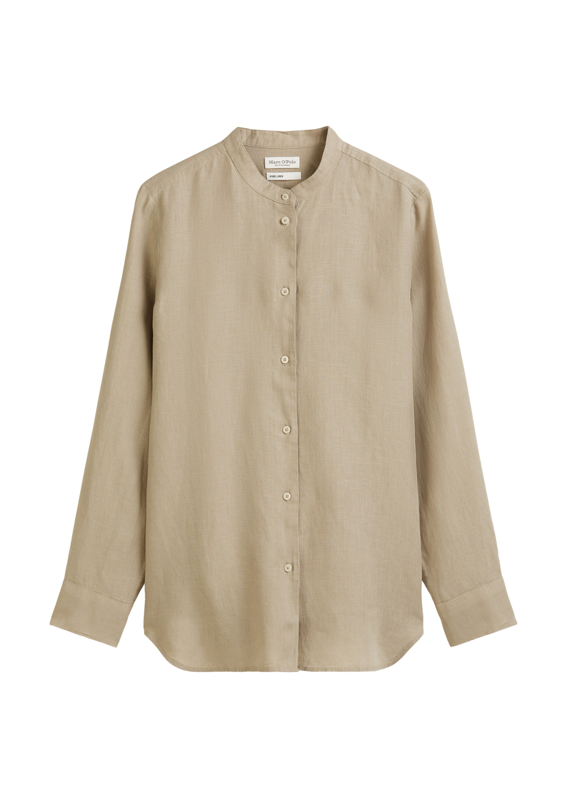 Marc O'Polo Blouse in Beige: voorkant