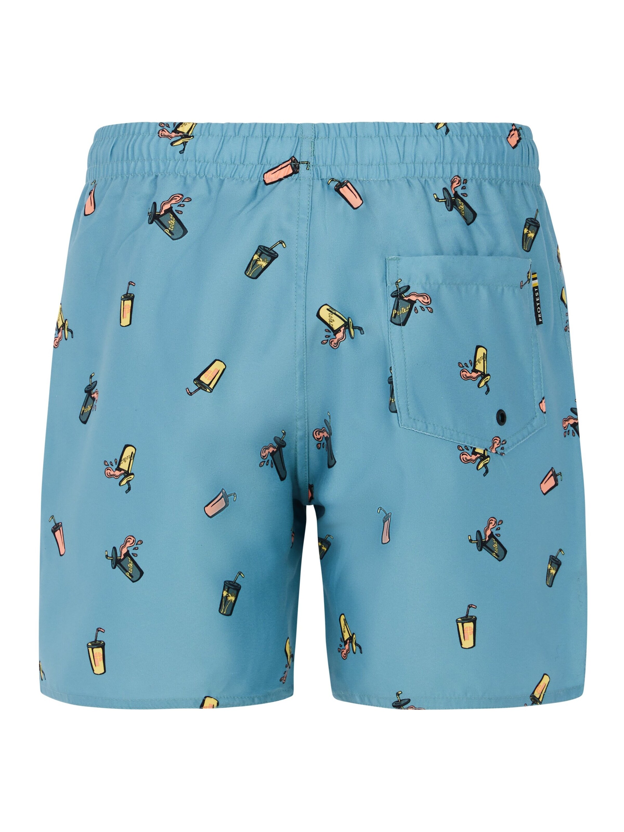 PROTEST Badeshorts 'PRTRocker JR' in Grün