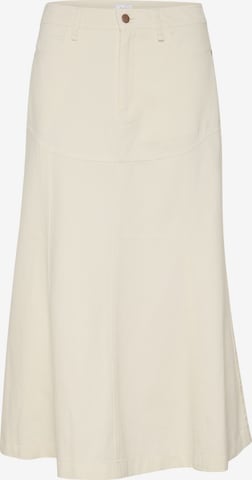 Jupe 'Joann' SAINT TROPEZ en beige : devant