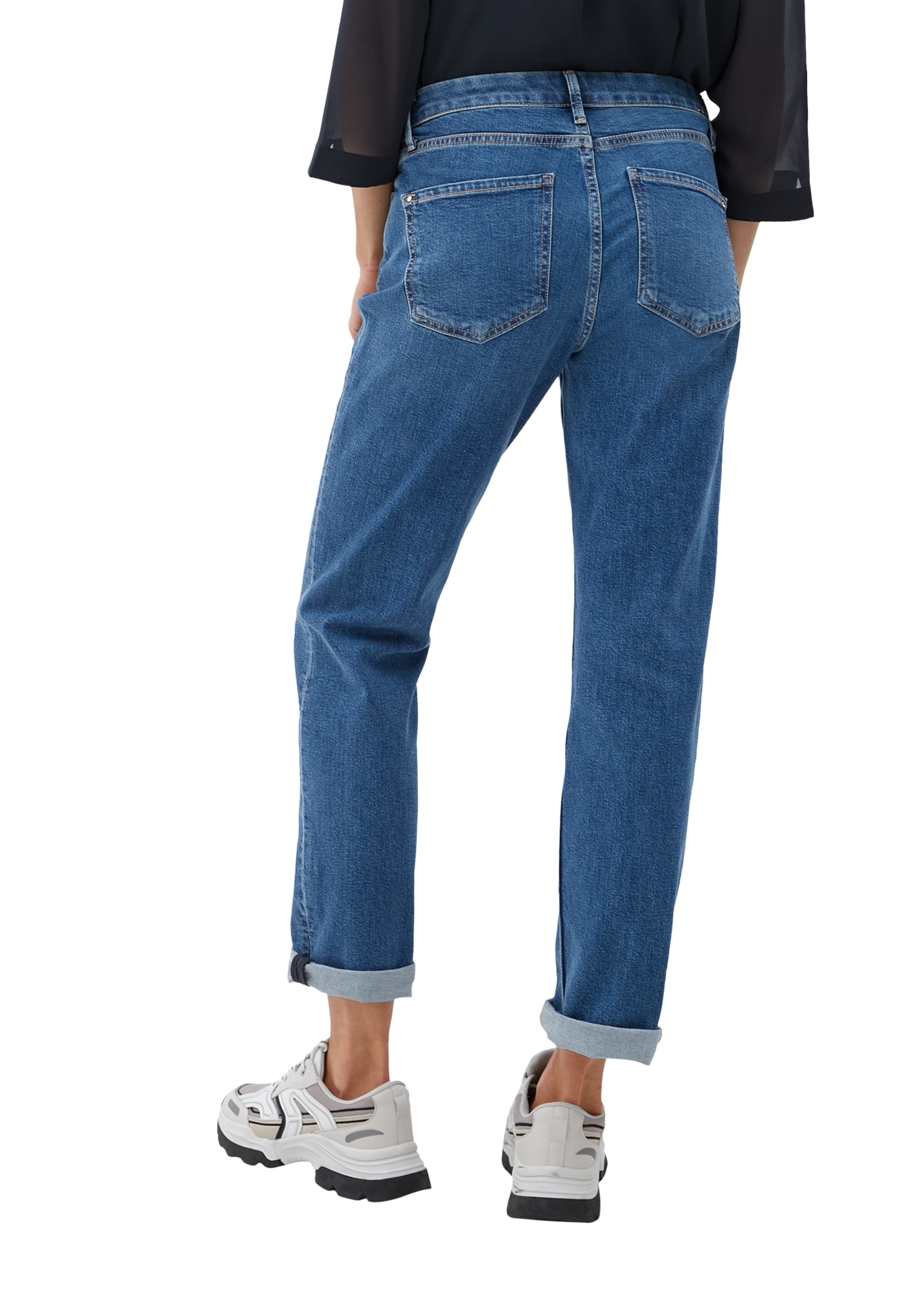 s.Oliver BLACK LABEL Regular Jeans in Blauw