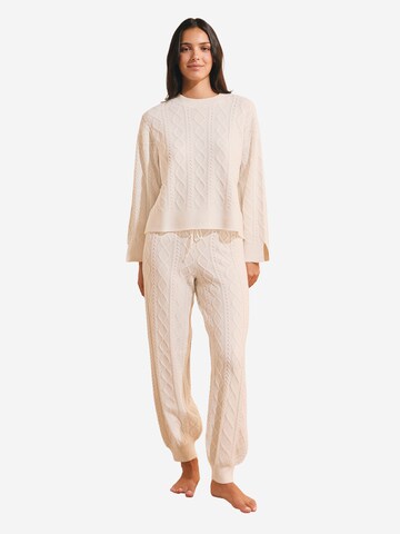 Camicia da notte 'Blanca' di ETAM in beige
