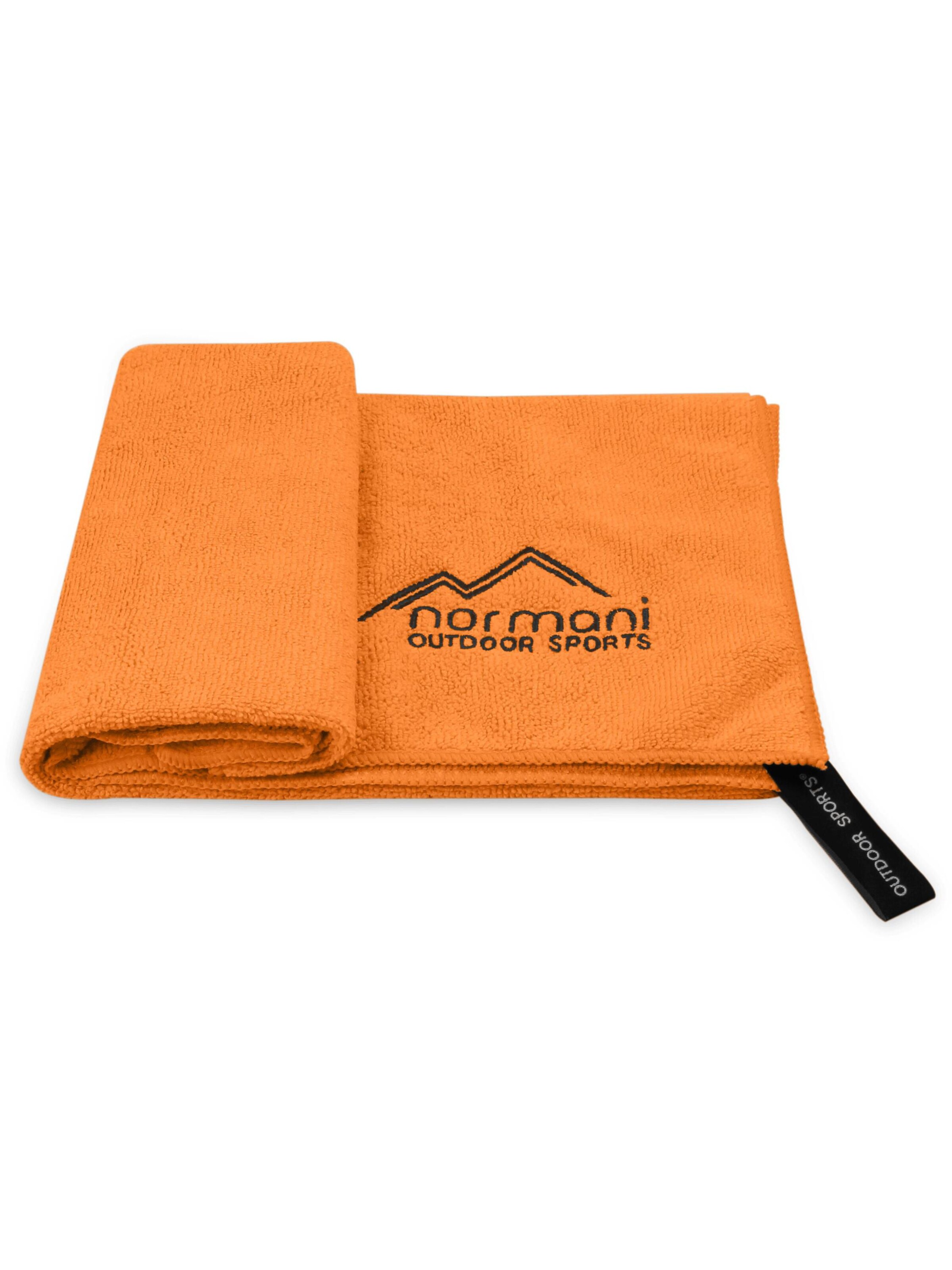 normani Towel 'Terry' in Orange