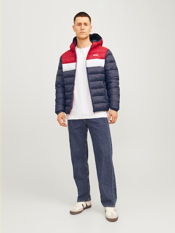 JACK & JONES Overgangsjakke 'JJVINCENT' i blå