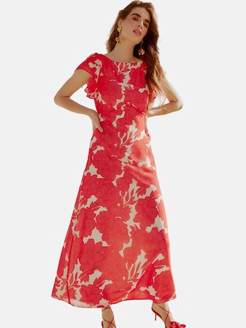 Friends Like These Dress 'Empire' in Red: front