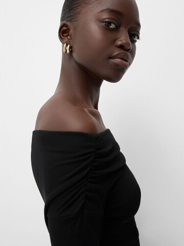 T-shirt Bershka en noir