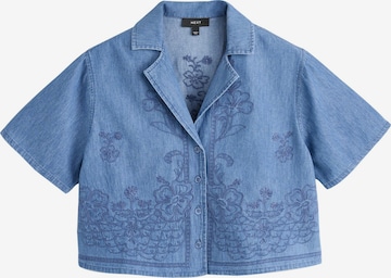 Next Blouse in Blue: front