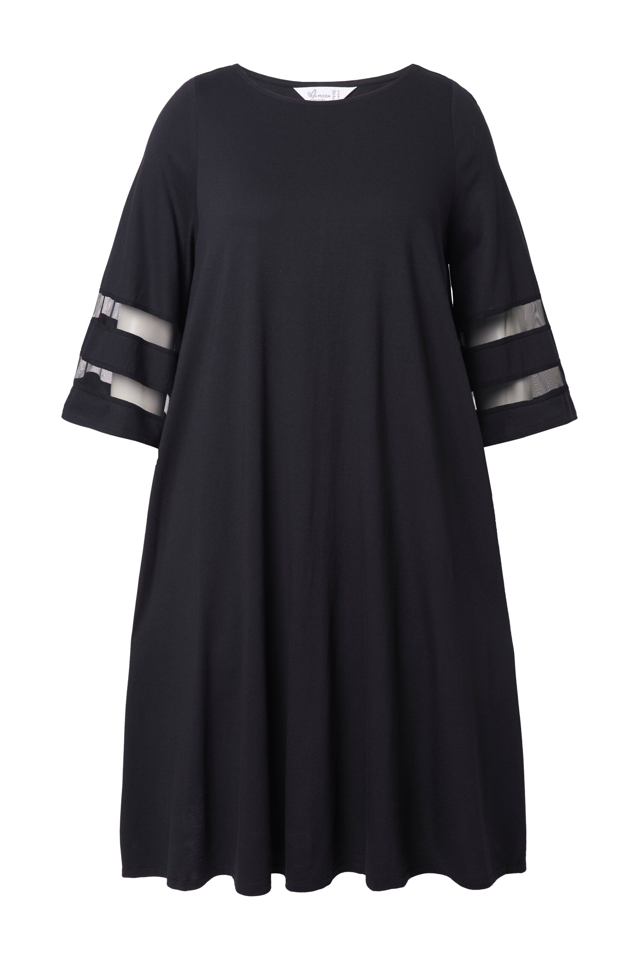 MIAMODA Jurk in Zwart: voorkant