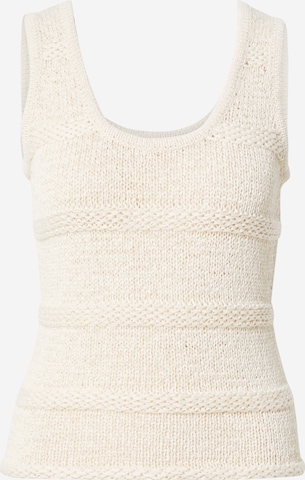 Samsøe SamsøeTop s naramenicama 'Sanettie' - bijela boja: prednji dio