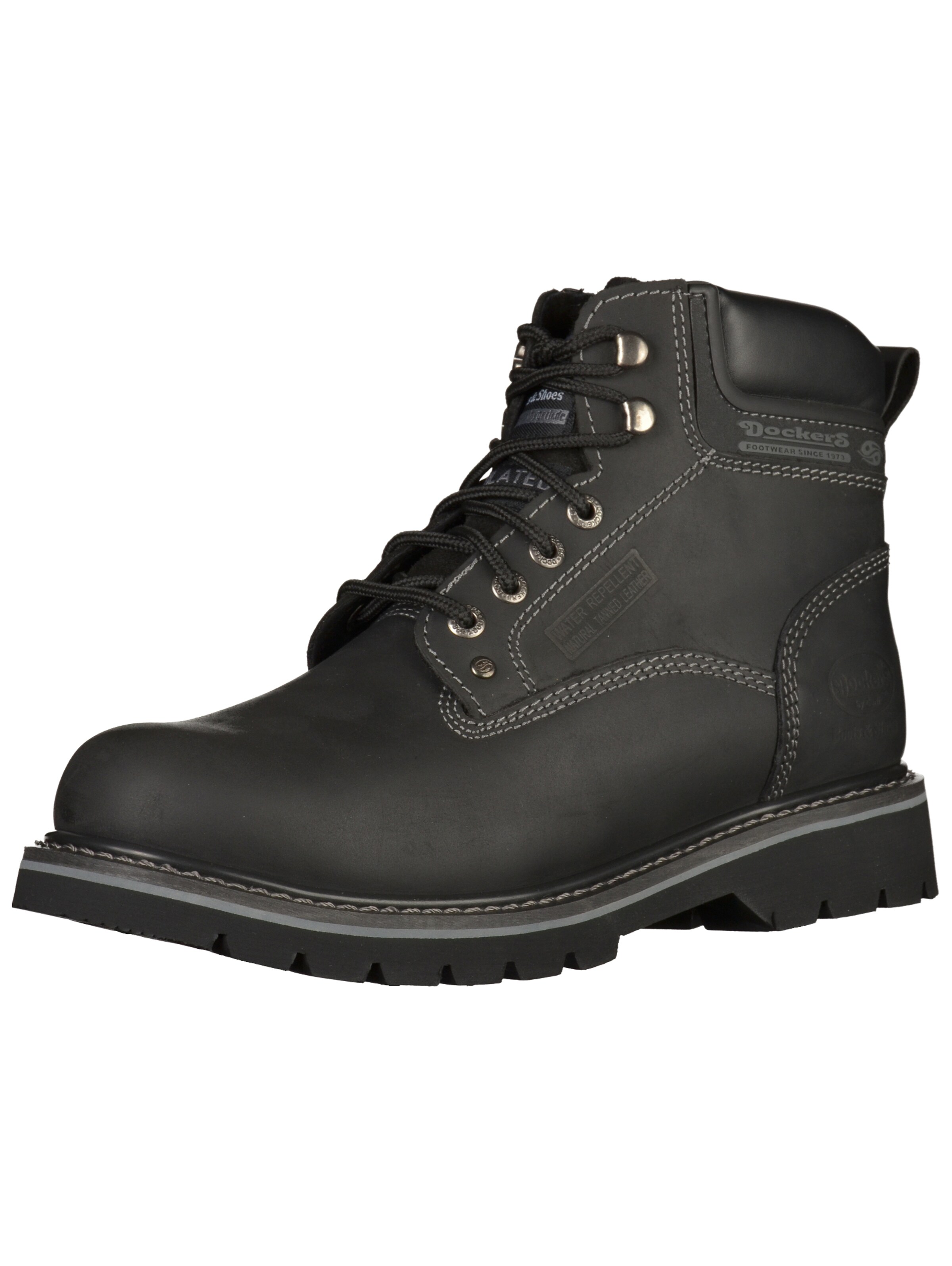 Dockers by Gerli Lace-Up Boots '23DA104' in Black: front