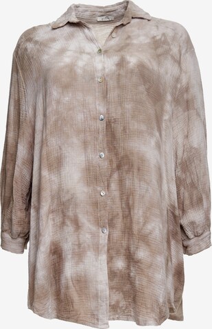Decay Blouse in Beige: front