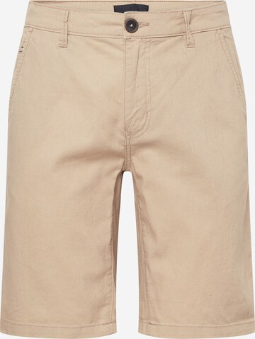 BLEND Regular Chino trousers in Beige: front